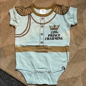 GANZ Blue and Brown Bodysuit One Piece